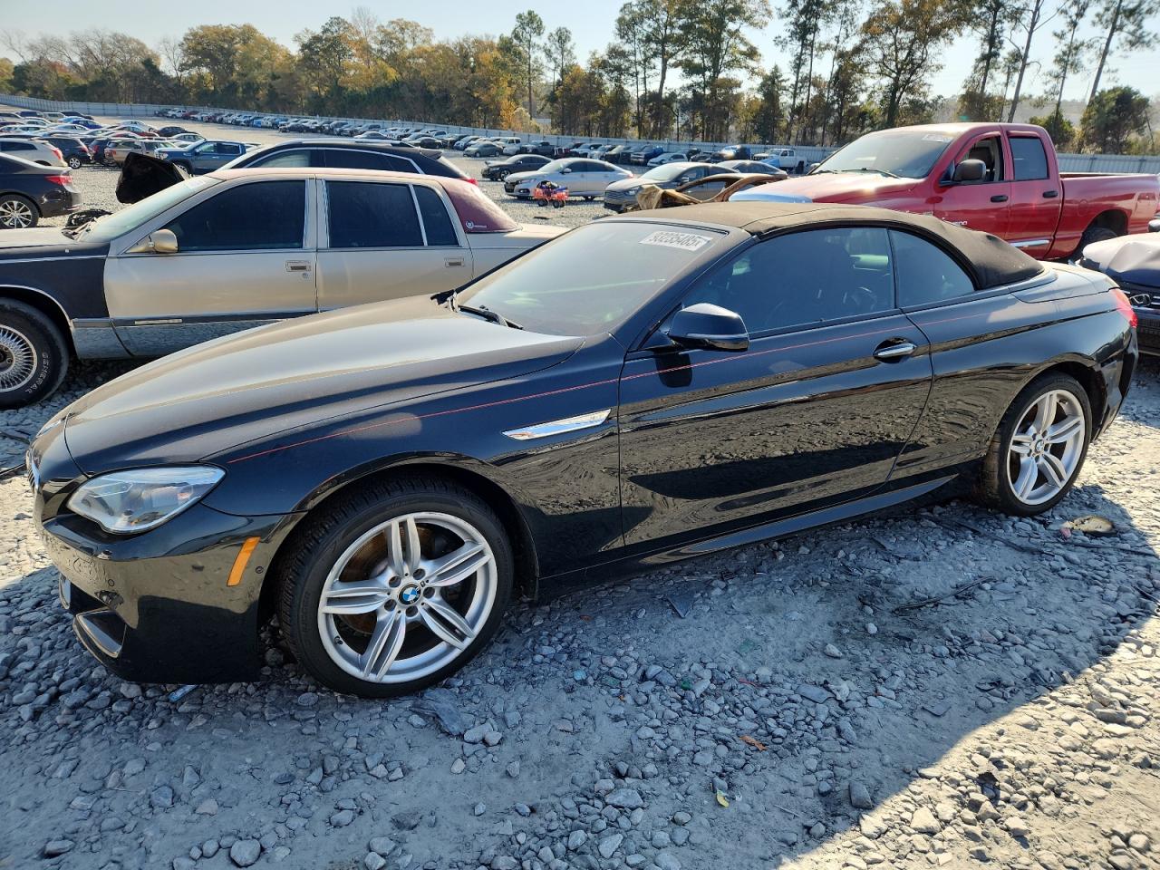 2016 BMW 6 Series 640i, VIN WBA6F1C5XGGT83241 — Rear end