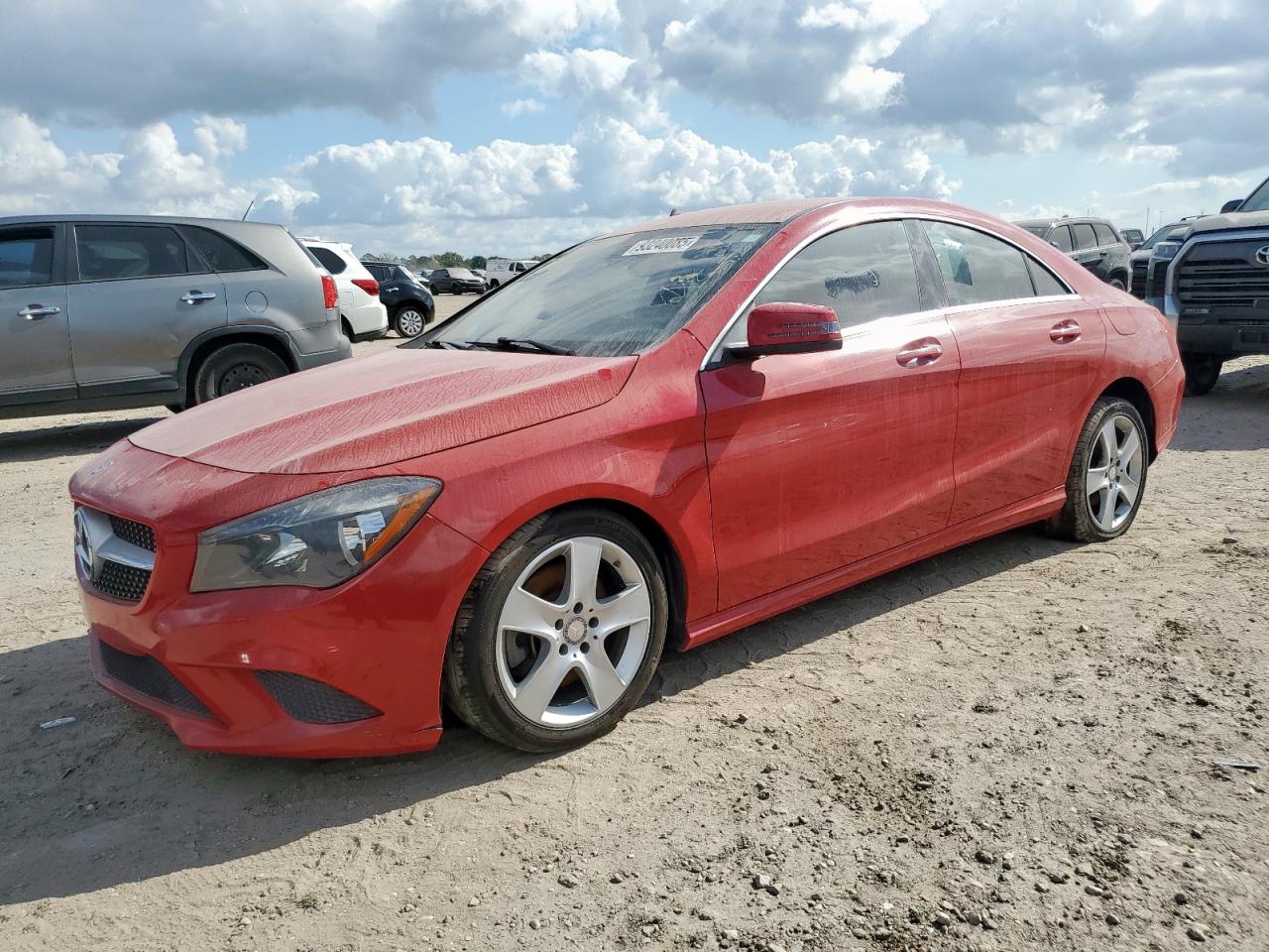 2016 Mercedes-Benz CLA 250, VIN WDDSJ4EB4GN384441 — Engine fire