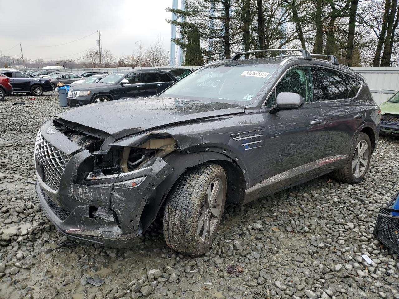 2023 Genesis GV80, VIN KMUHCESC8PU141591 — Front end