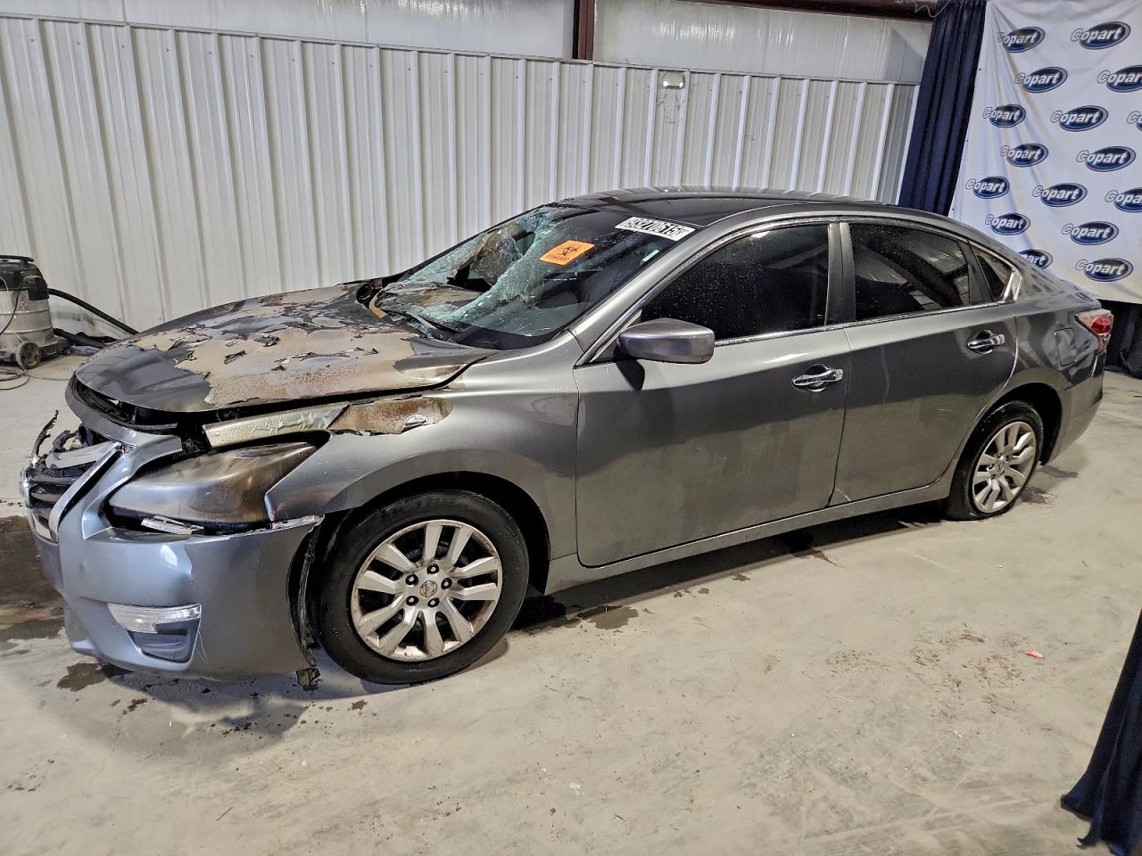 2014 Nissan Altima S, VIN 1N4AL3AP3EC159003 — Engine fire
