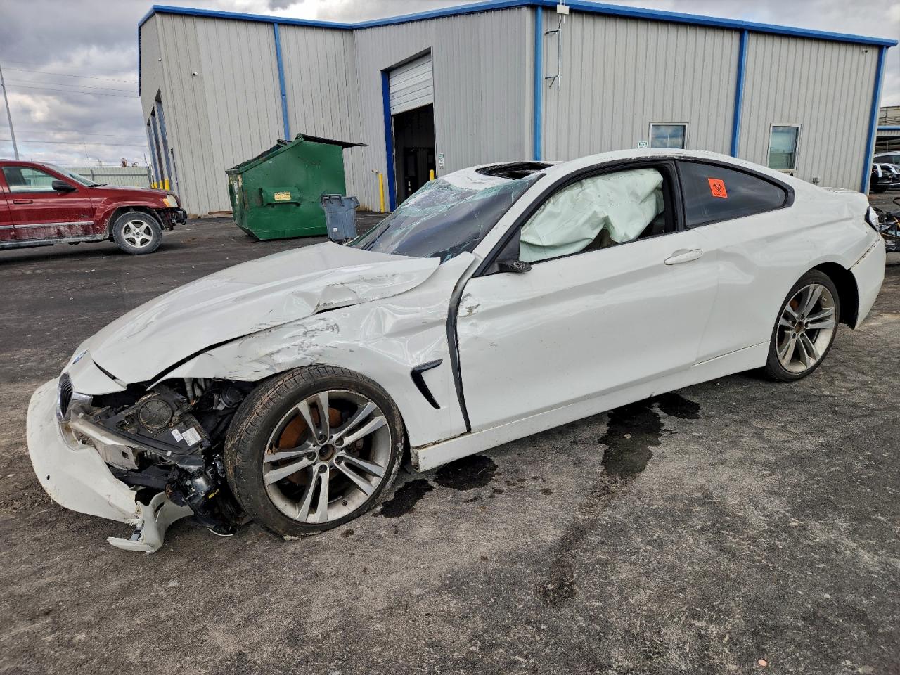 2015 BMW 4 Series 428i, VIN WBA3N3C50FK233328 — Rollover