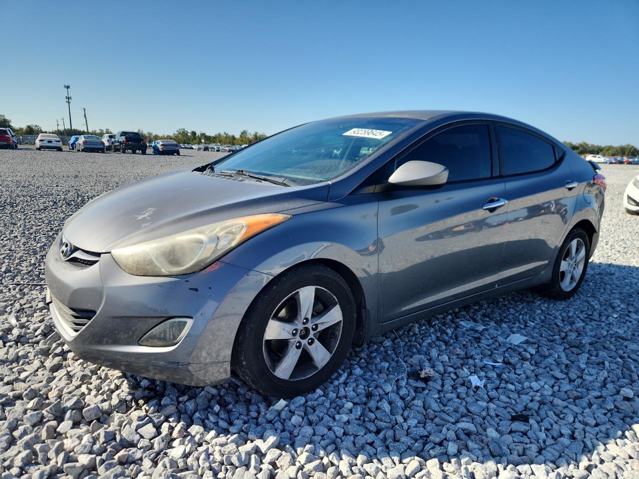 2012 Hyundai Elantra GLS, VIN 5NPDH4AE4CH149479 — Rear end