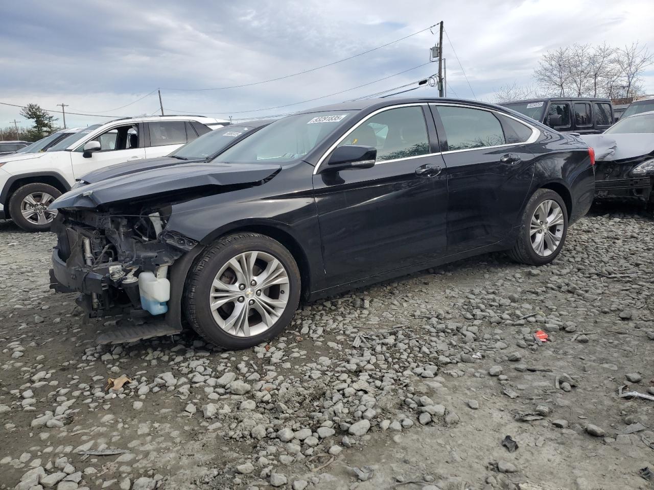 2015 Chevrolet Impala LT, VIN 2G1125S38F9241573 — Front end