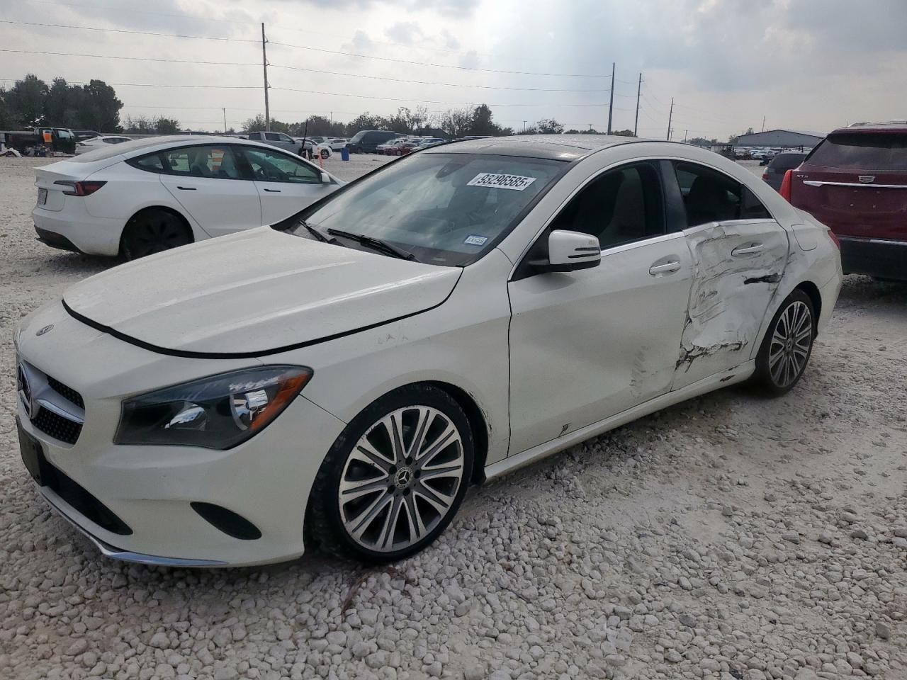 2018 Mercedes-Benz CLA 250, VIN WDDSJ4GB1JN522408 — Side