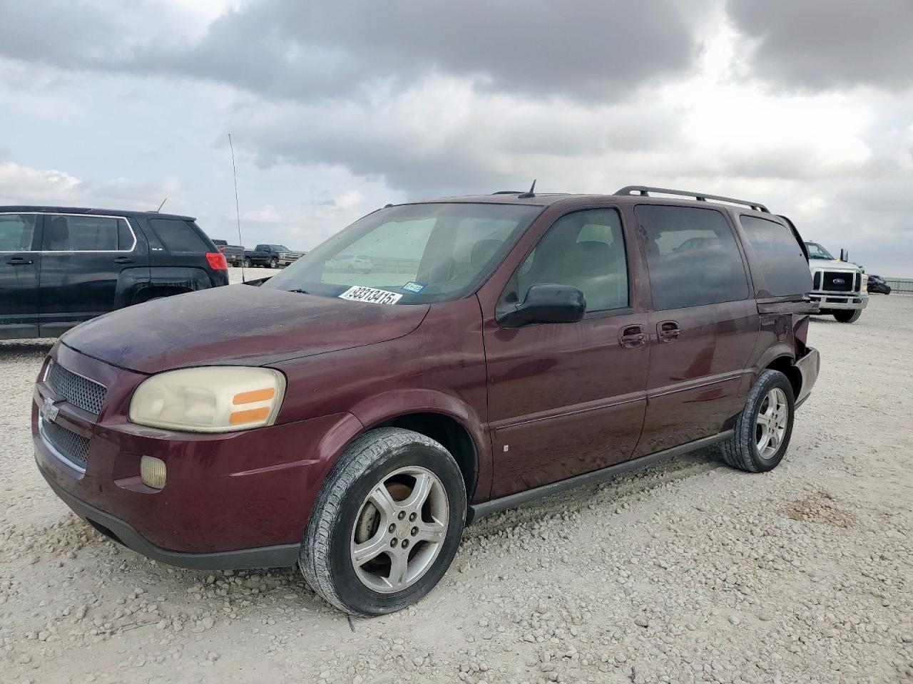 2007 Chevrolet Uplander 1LT, VIN 1GNDV33W77D202011 — Rear end