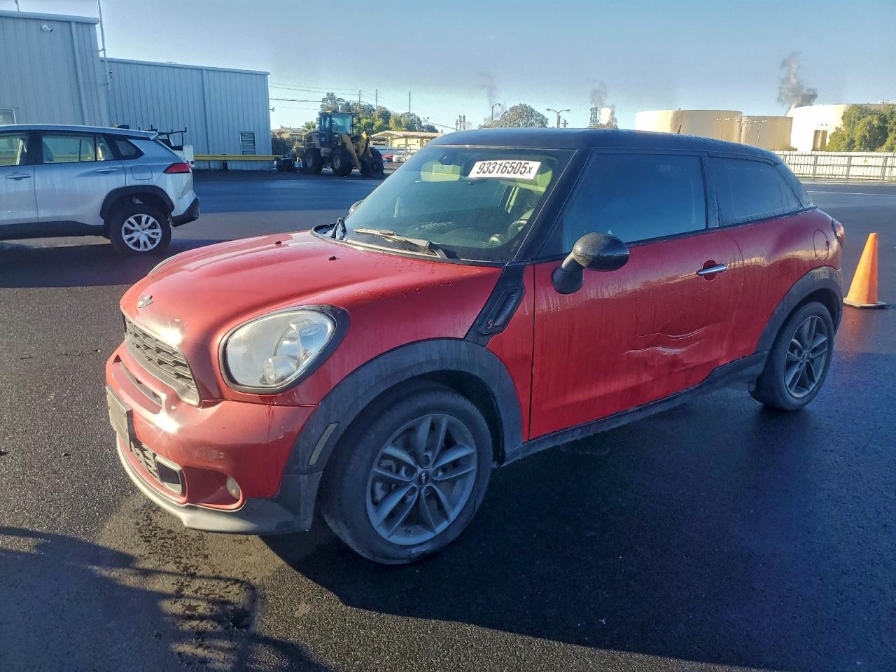 2013 MINI Paceman S, VIN WMWSS5C59DWN49011 — Rear end