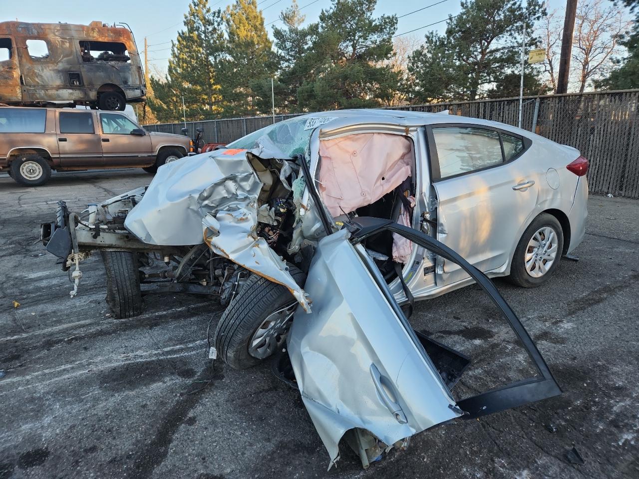 2017 Hyundai Elantra SE, VIN 5NPD74LF0HH163203 — Biohazard / chemical