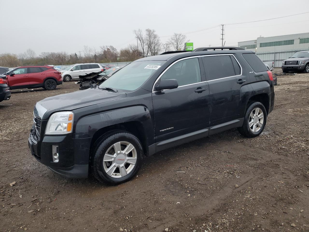 2013 GMC Terrain SLE, VIN 2GKFLSE34D6396323 — Front end