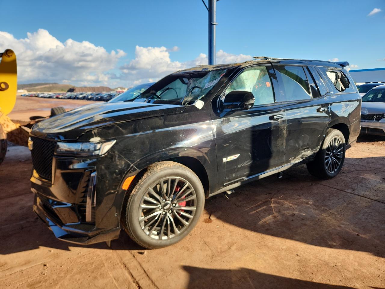 2024 Cadillac Escalade AWD V-Series, VIN 1GYS4HK98RR375791 — Rollover