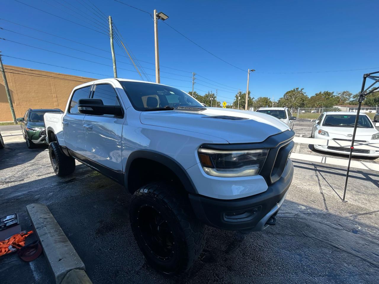 2019 Ram 1500 Rebel, VIN 1C6SRFLT2KN899920 — Prior damage history