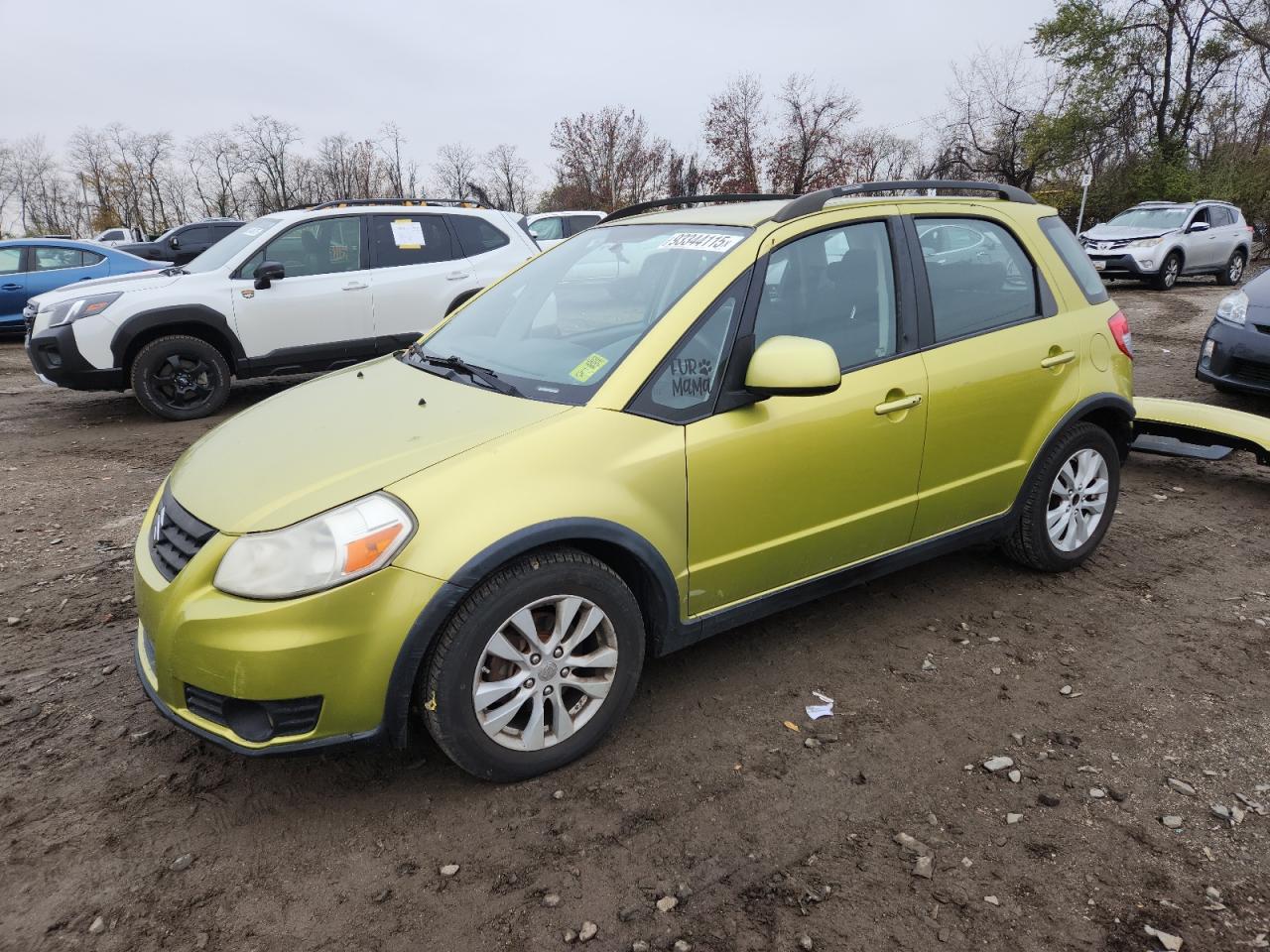 2013 Suzuki SX4 Crossover Technology, VIN JS2YB5A42D6100413 — Rear end