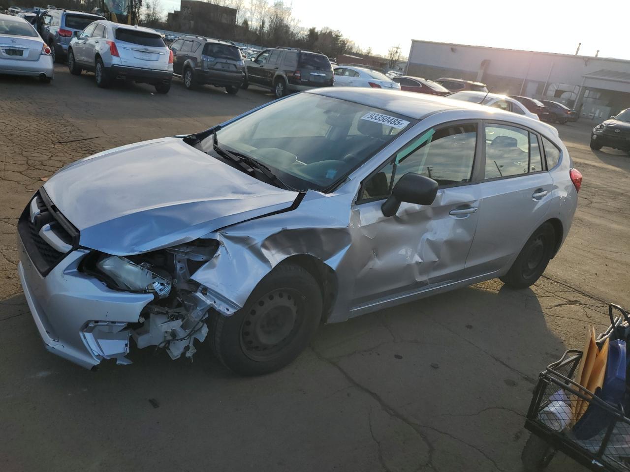 2014 Subaru Impreza 2.0i, VIN JF1GPAA68E8288982 — Front end