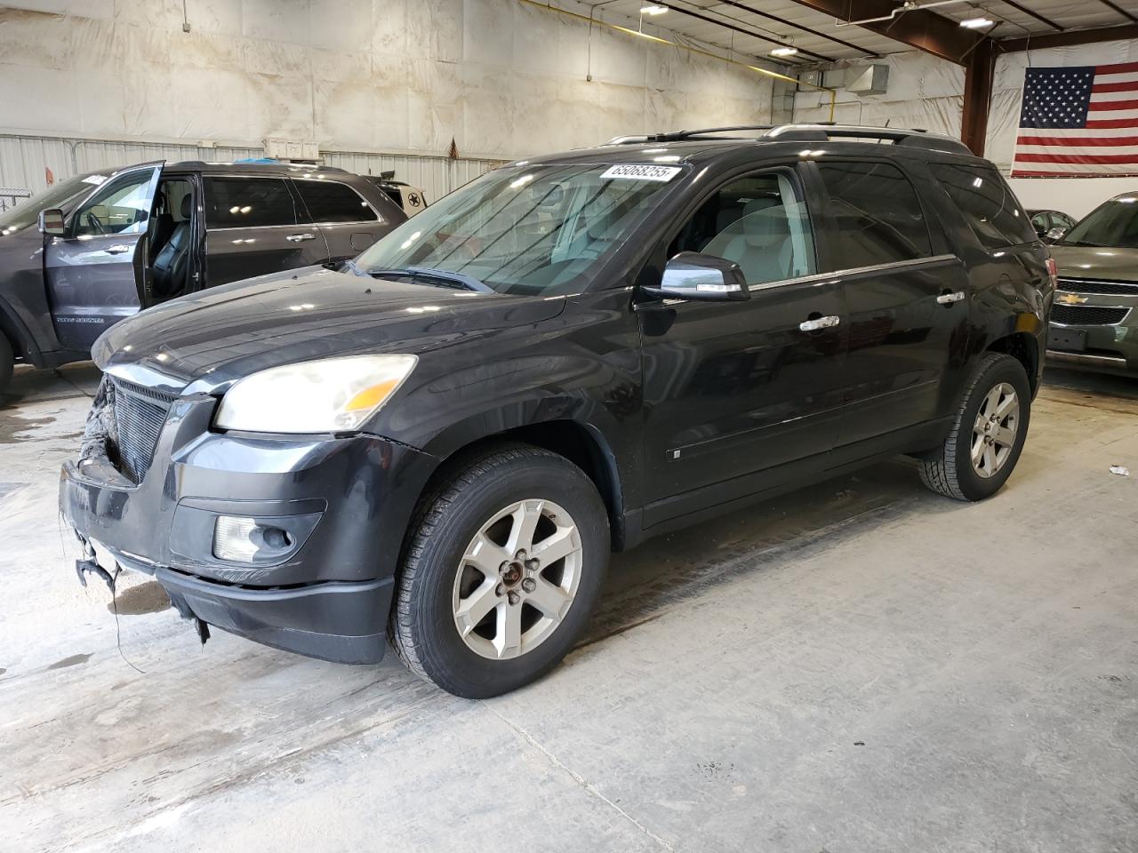 2008 Saturn Outlook XR, VIN 5GZEV23728J119247 — Engine fire