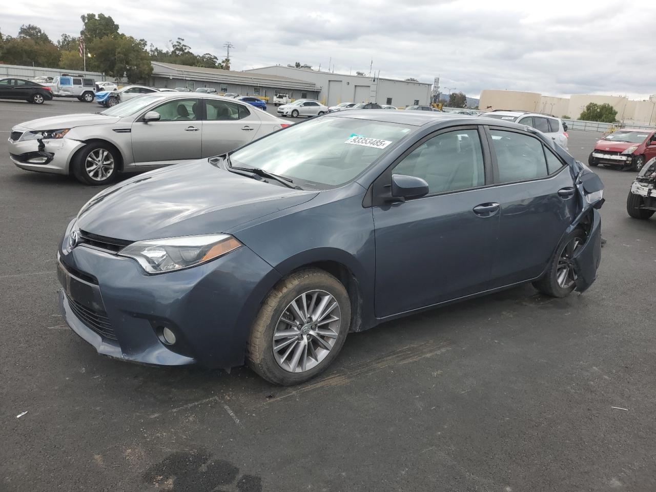 2015 Toyota Corolla S Plus, VIN 5YFBURHE9FP188243 — Rear end