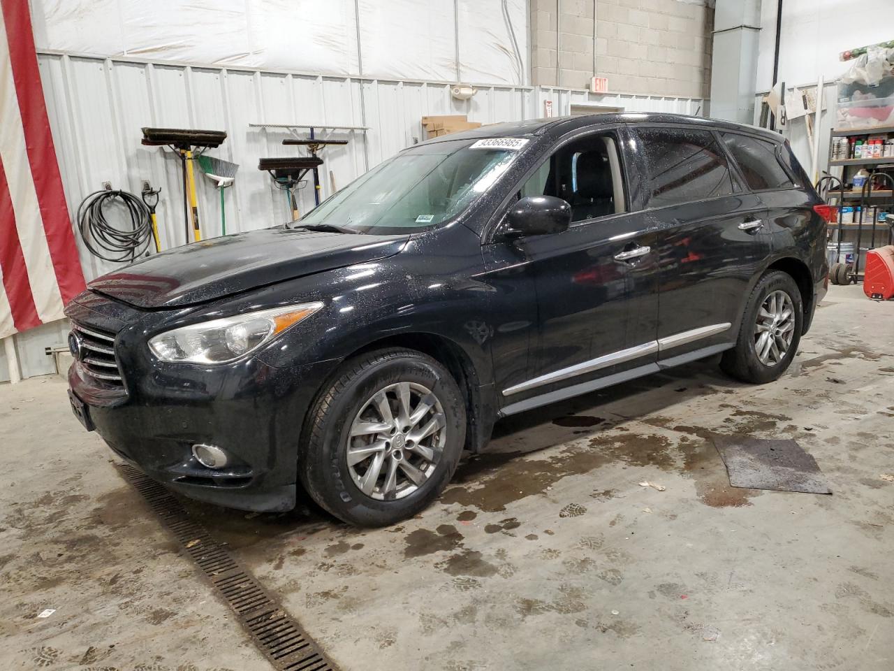 2013 Infiniti JX35, VIN 5N1AL0MM1DC306844 — Auction photo