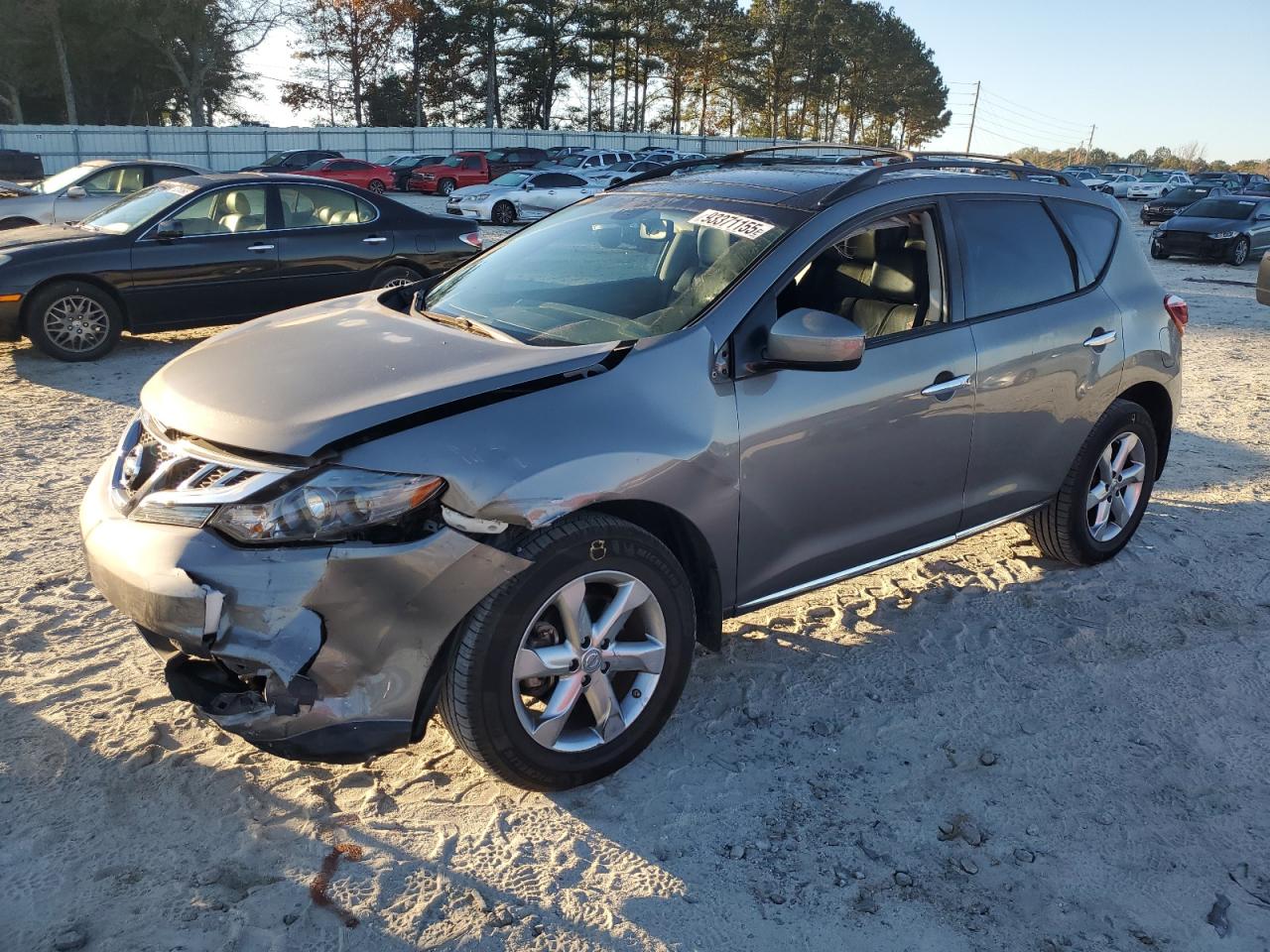 2012 Nissan Murano SL, VIN JN8AZ1MU9CW111245 — Front end