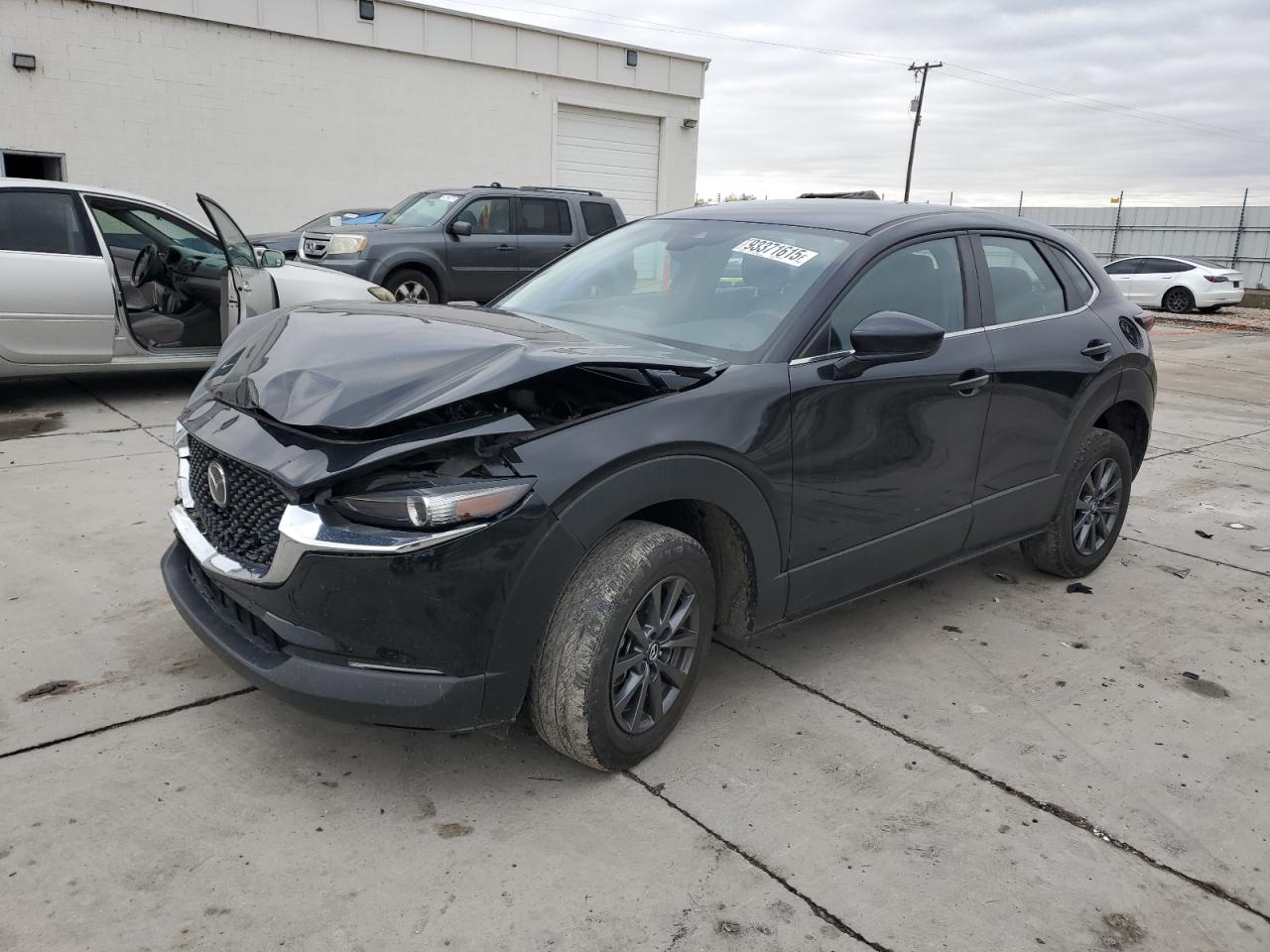 2023 Mazda CX-30 S, VIN 3MVDMBAM0PM562330 — Frame damage