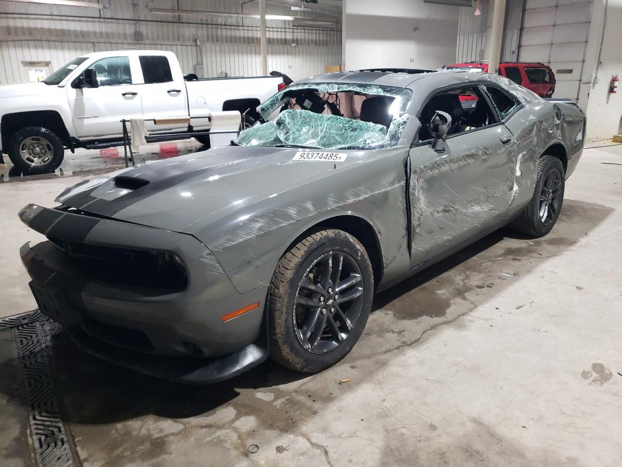 2019 Dodge Challenger GT, VIN 2C3CDZKG2KH522146 — Rollover