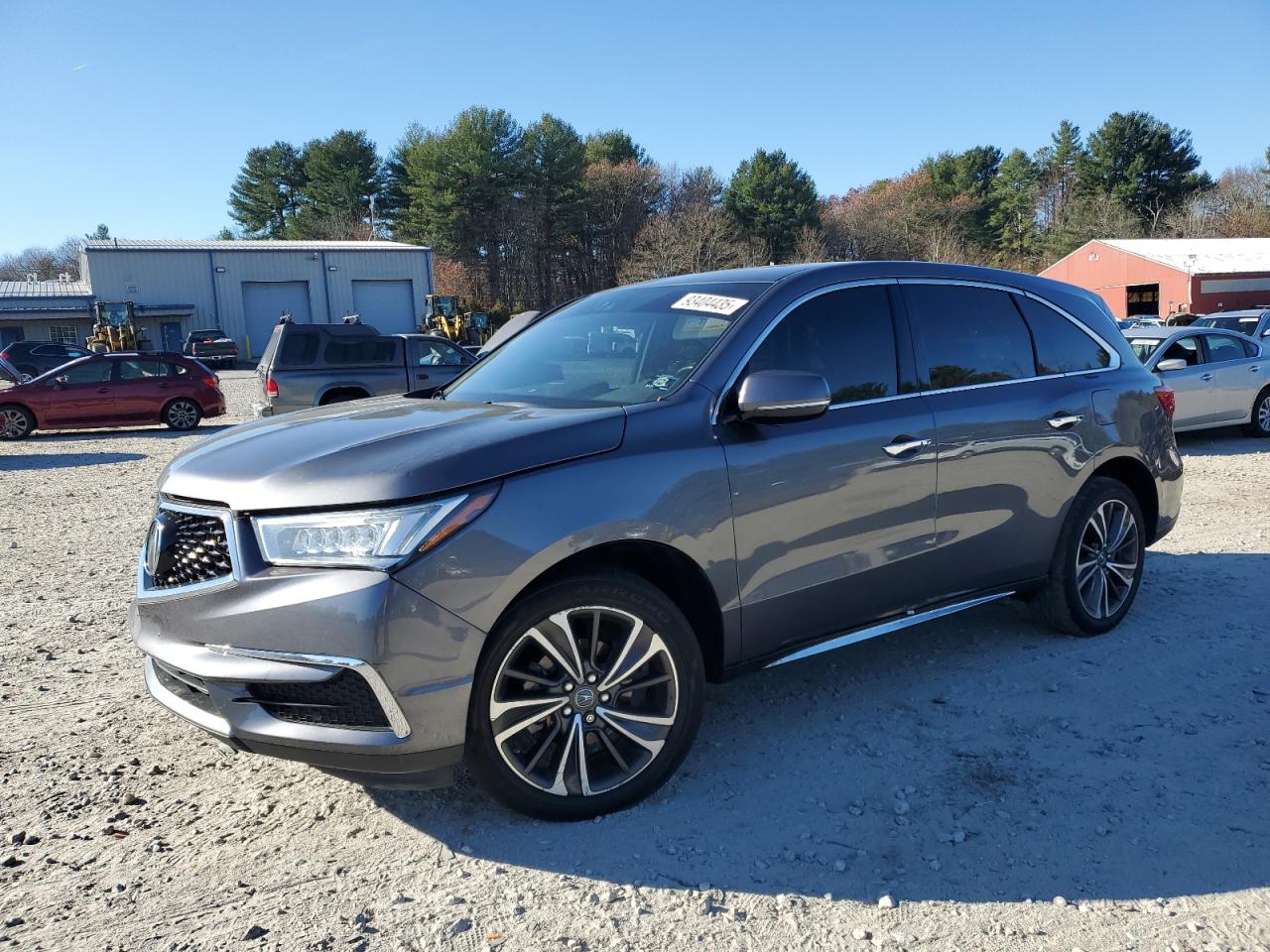2019 Acura MDX Technology, VIN 5J8YD4H51KL025586 — Stripped