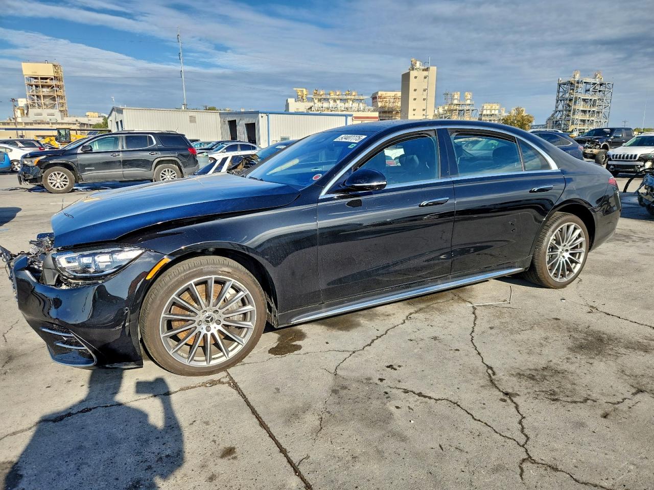 2025 Mercedes-Benz S 580, VIN W1K6G7GB9SA325478 — Front end