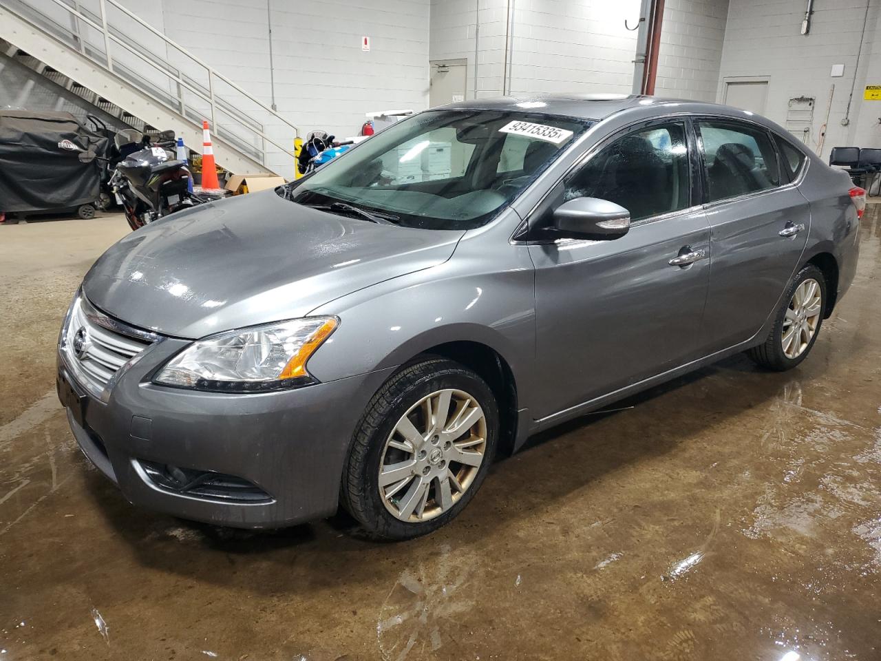 2015 Nissan Sentra SL, VIN 3N1AB7APXFY297556 — Rear end