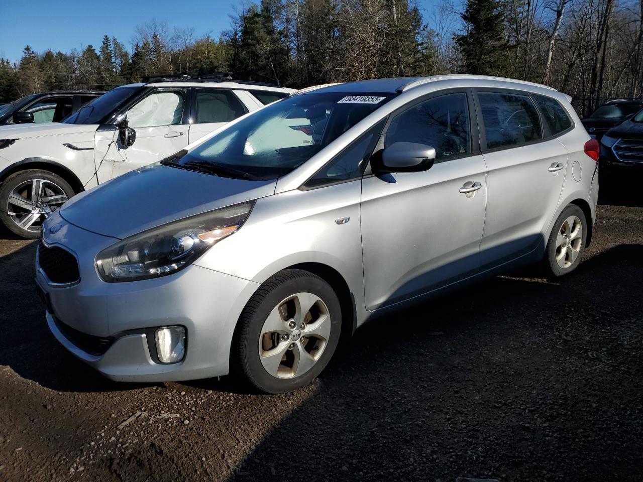 2014 Kia Rondo LX, VIN KNAHT8A32E7024684 — Rear end