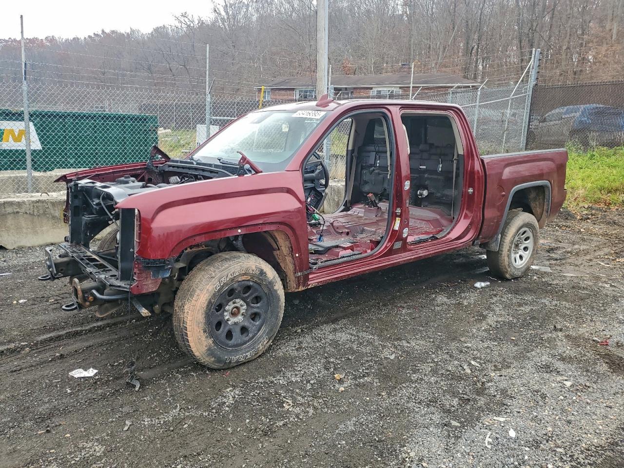 2016 GMC Sierra 1500 Denali, VIN 3GTU2PEJ1GG161047 — Stripped