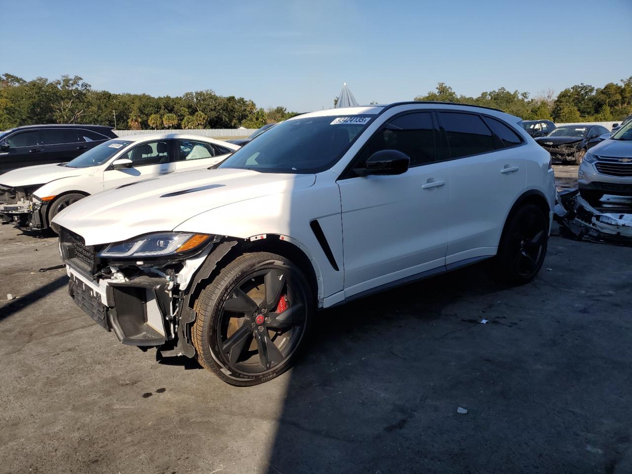 2025 Jaguar F-Pace SVR 575 Edition, VIN SADCZ2FE0SA754695 — Front end