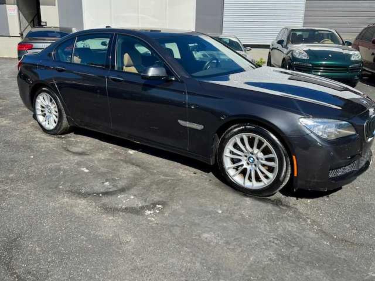2013 BMW 7 Series 750i, VIN WBAYA8C52DD227644 — Water / flood