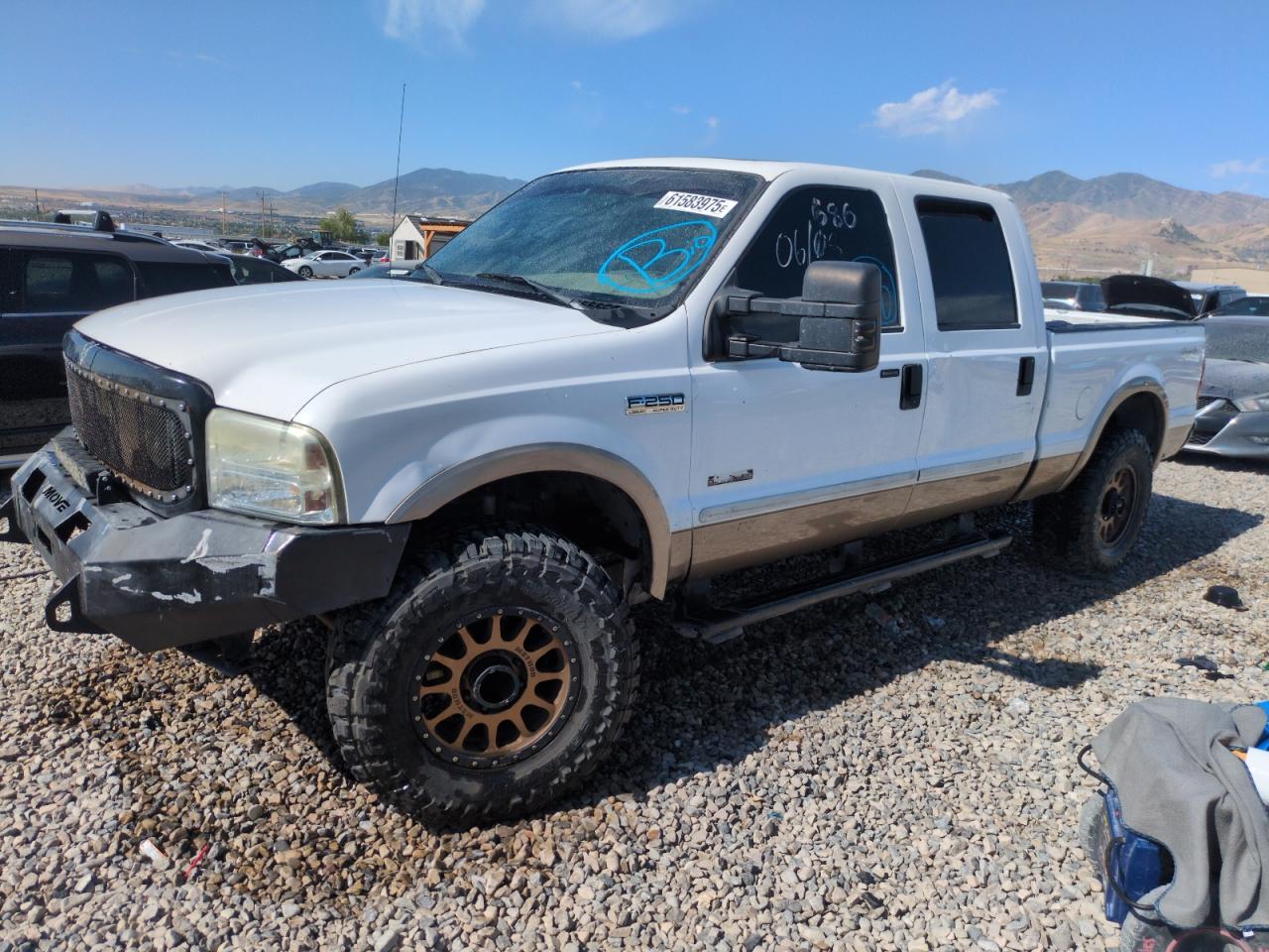 2006 Ford F-250 XL, VIN 1FTSW21P96ED13512 — Undercarriage