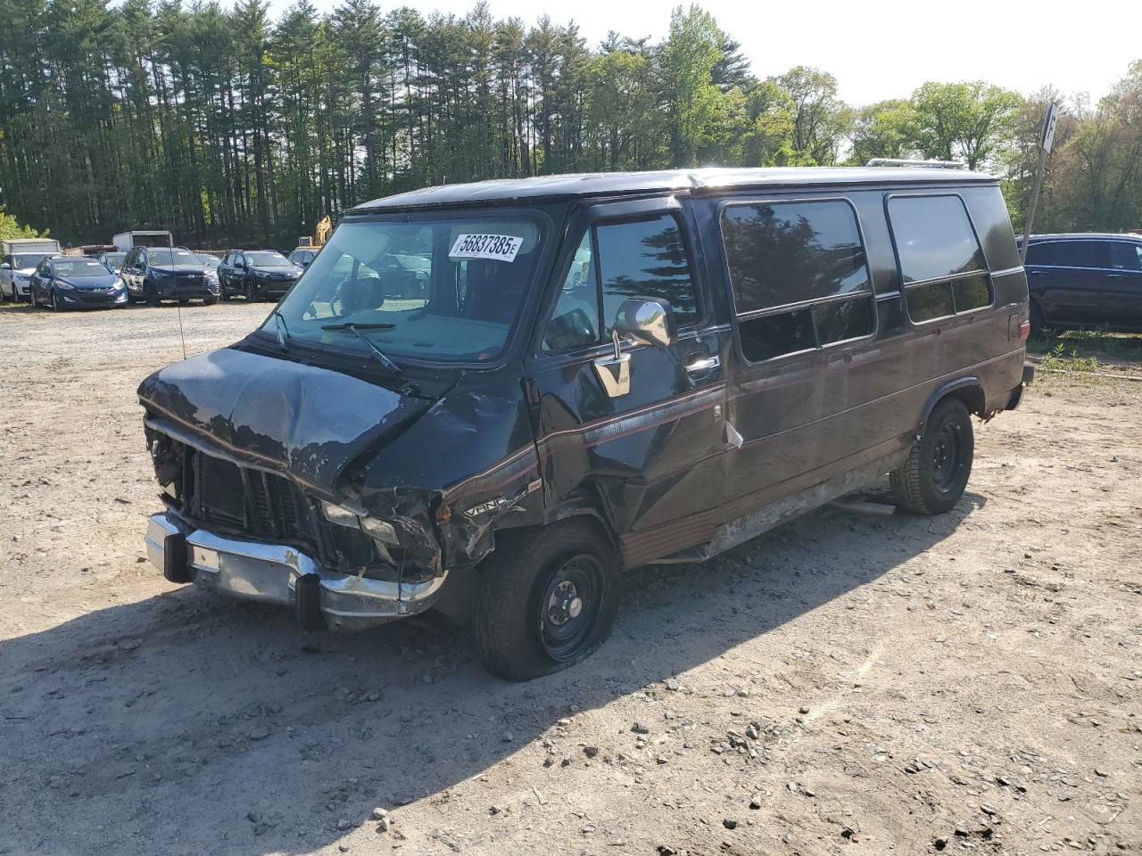 1995 GMC Vandura, VIN 1GDEG25K6SF506970 — Side