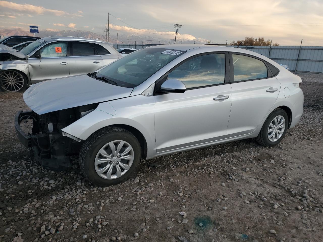 2021 Hyundai Accent SE, VIN 3KPC24A60ME131475 — Front end