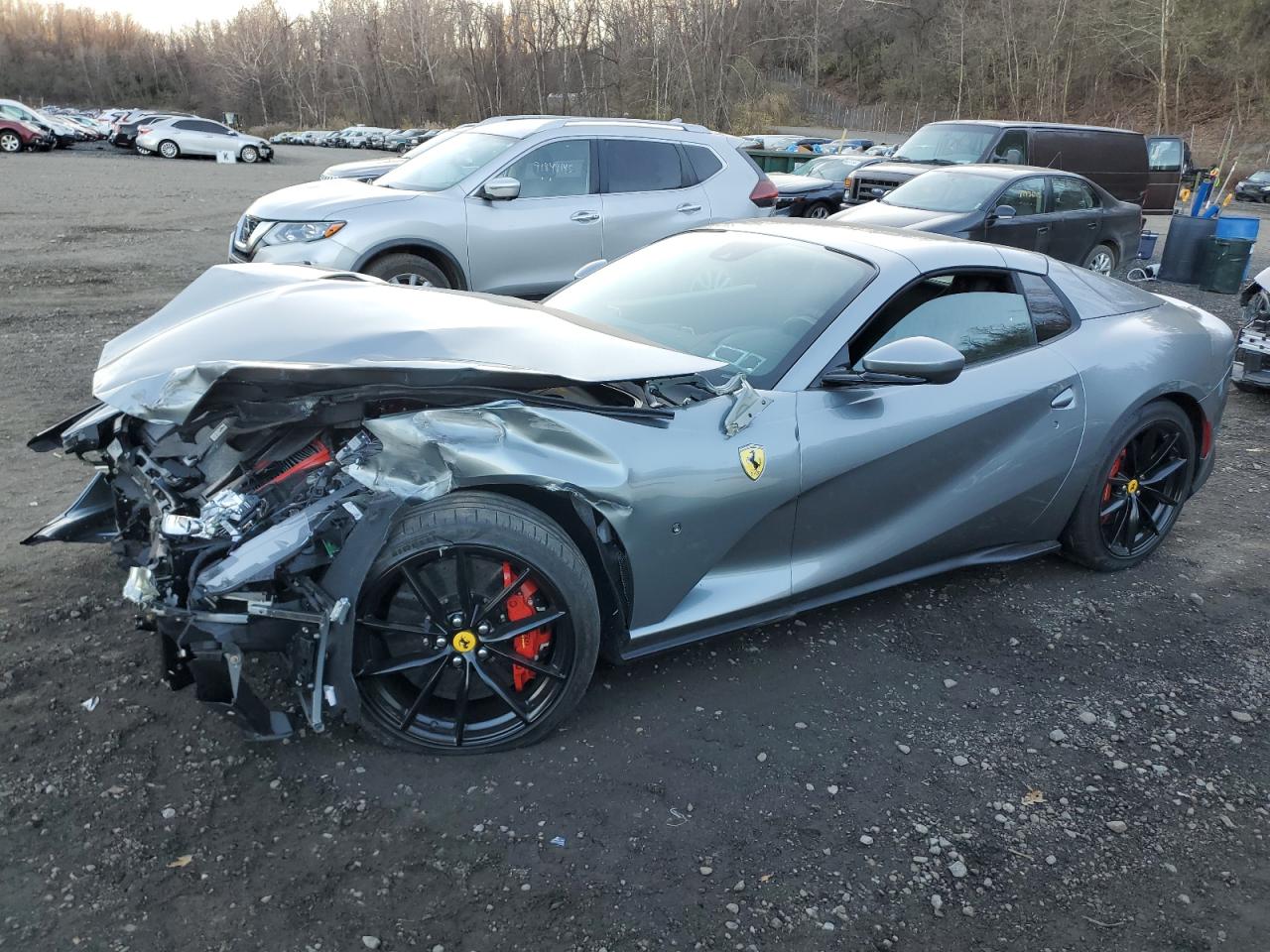 2021 Ferrari 812, VIN ZFF97CMA1M0260146 — Front end