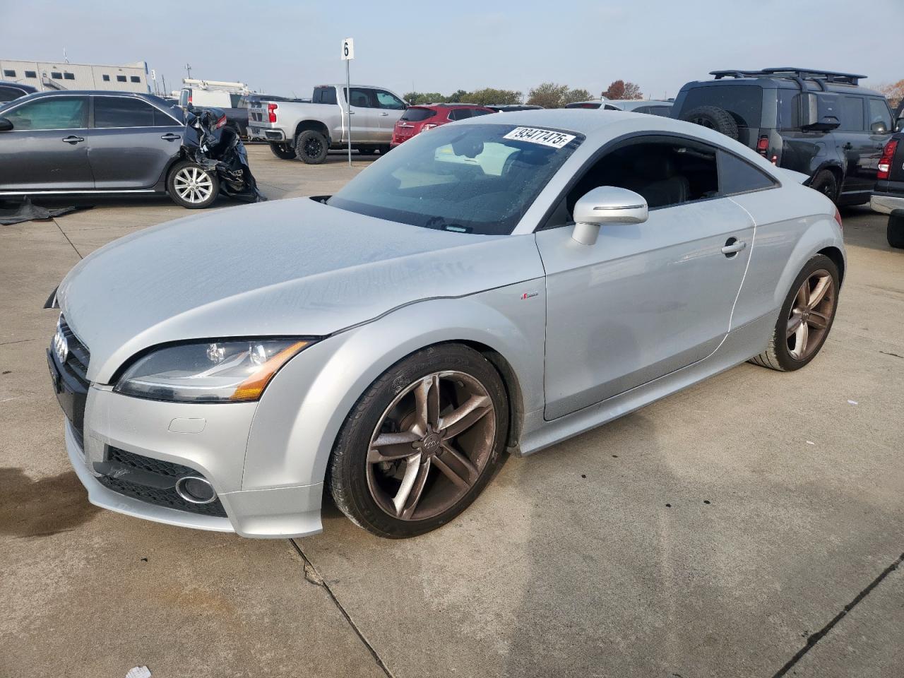 2015 Audi TT 2.0T, VIN TRUBFAFK1F1000877 — Бок