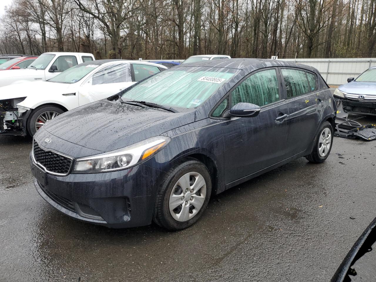 2017 Kia Forte LX, VIN KNAFK5A86H5714023 — Rear end