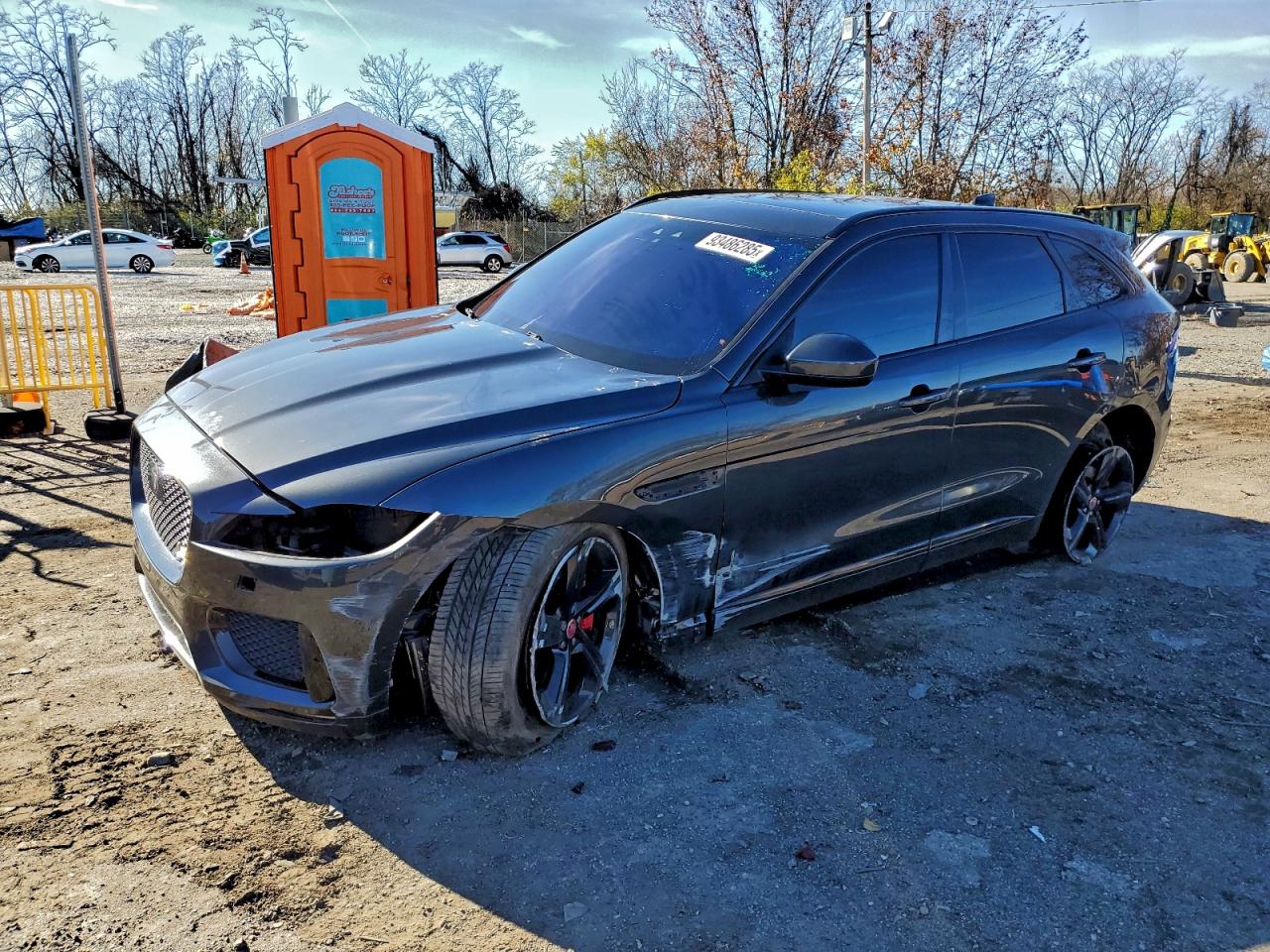 2019 Jaguar F-Pace S, VIN SADCM2FV4KA600196 — Front end