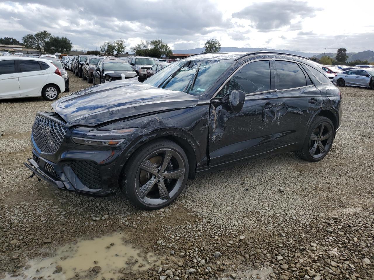 2023 Genesis GV70 2.5T, VIN KMUMADTB7PU101118 — Rollover