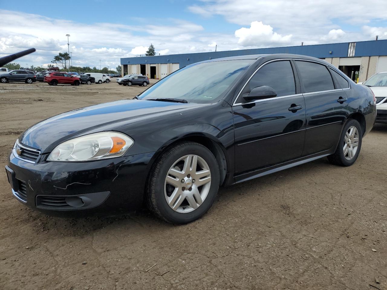 2010 Chevrolet Impala LT, VIN 2G1WB5EK6A1171877 — Front end