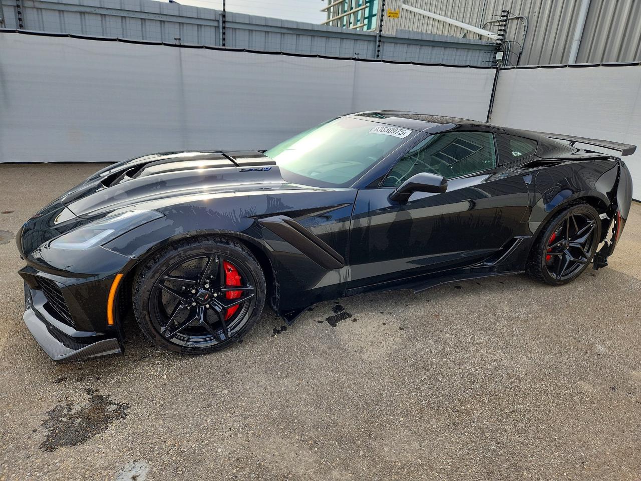 2019 Chevrolet Corvette ZR1 3ZR, VIN 1G1Y42D95K5800688 — Rear end
