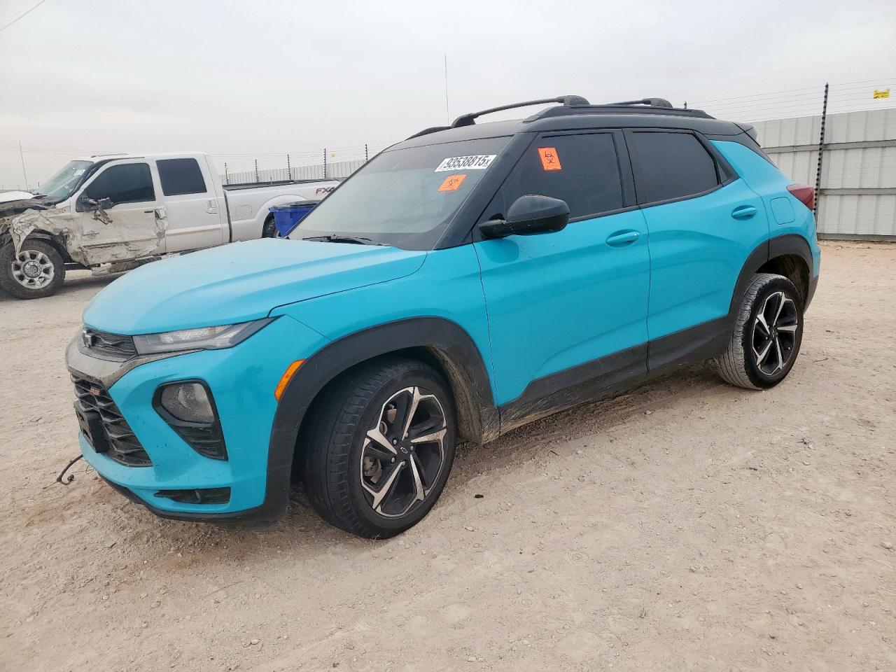 2022 Chevrolet TrailBlazer RS, VIN KL79MTSL0NB035117 — Front end