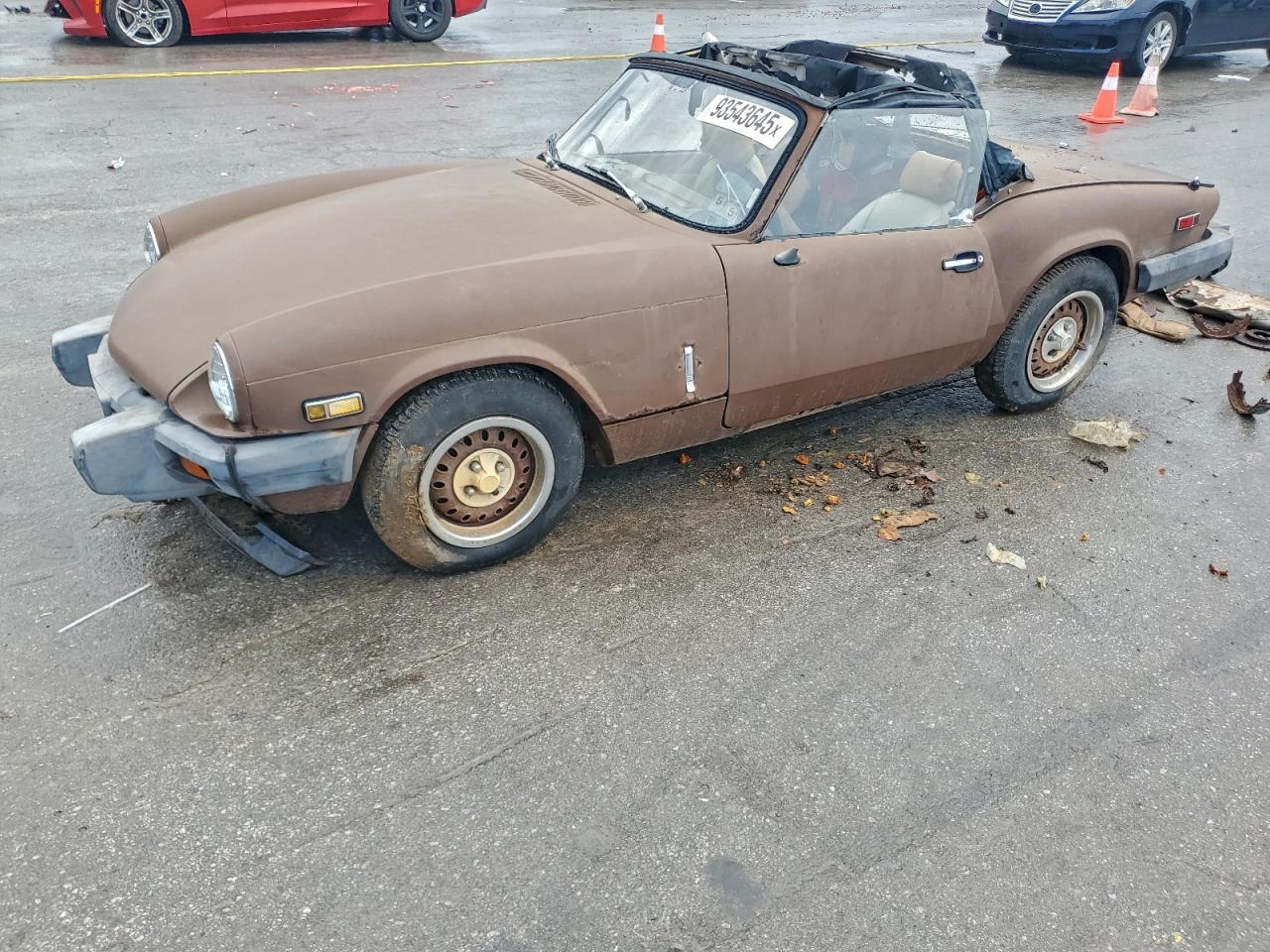1980 TRIUMPH SPITFIRE, VIN TFVDW2AT003289 — Roof