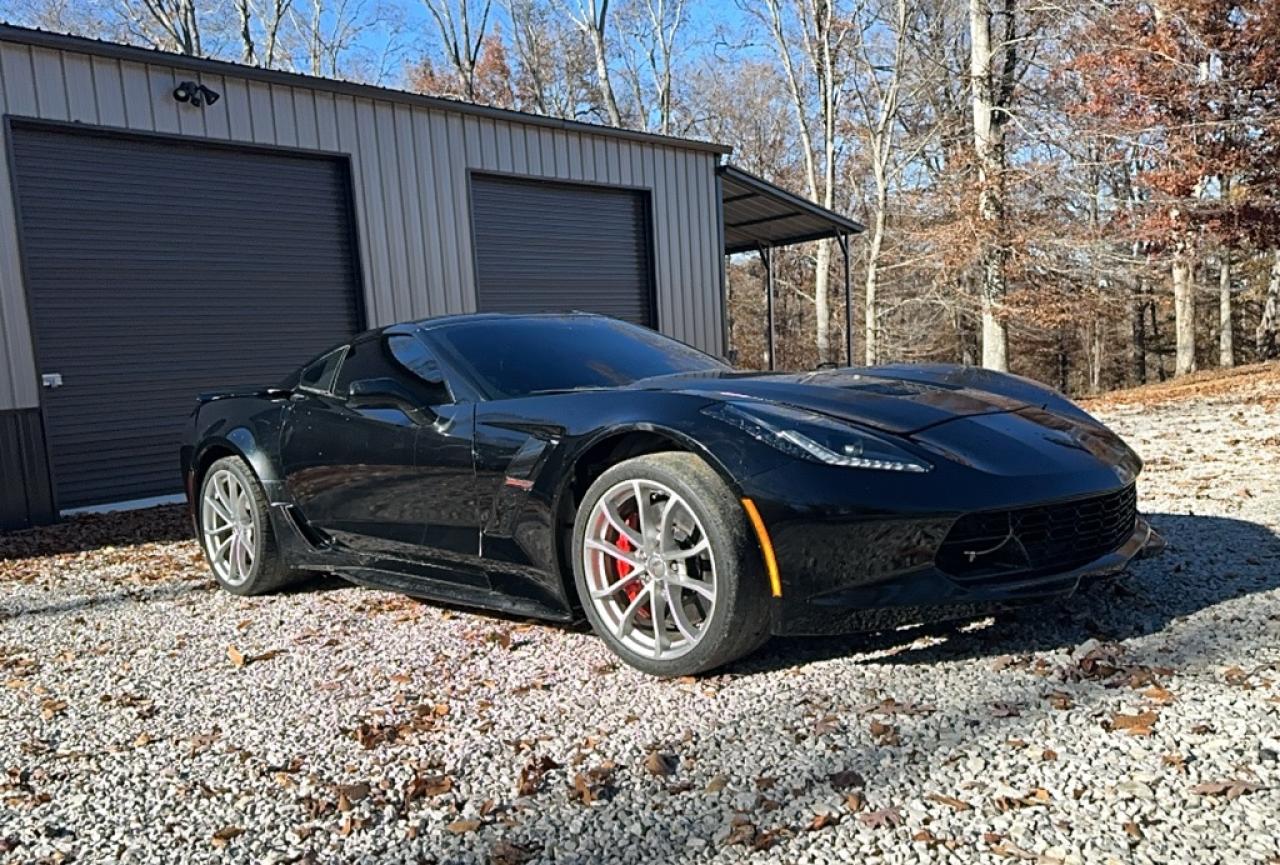 2019 Chevrolet Corvette Grand Sport 1LT, VIN 1G1YW2D79K5101458 — Partial repair