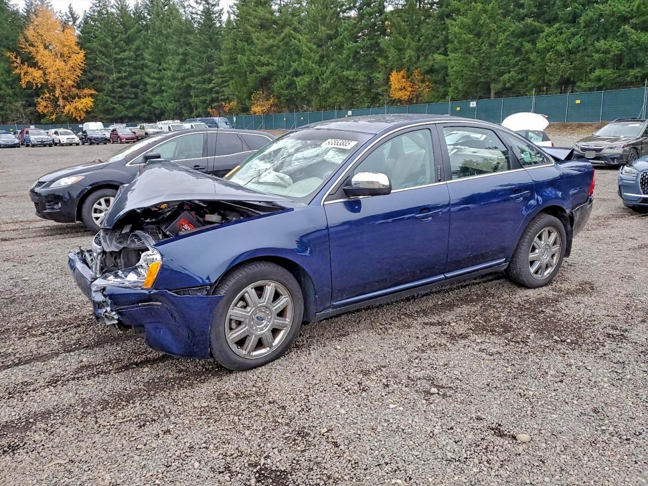 2007 Ford Five Hundred Limited, VIN 1FAHP28157G143024 — Rear end