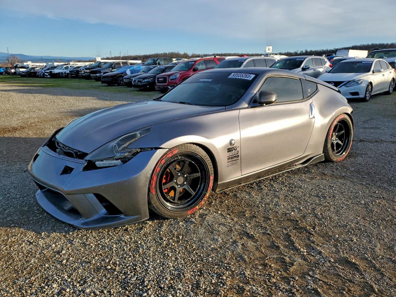 2013 Nissan 370Z, VIN JN1AZ4EH8DM380562 — Rear end