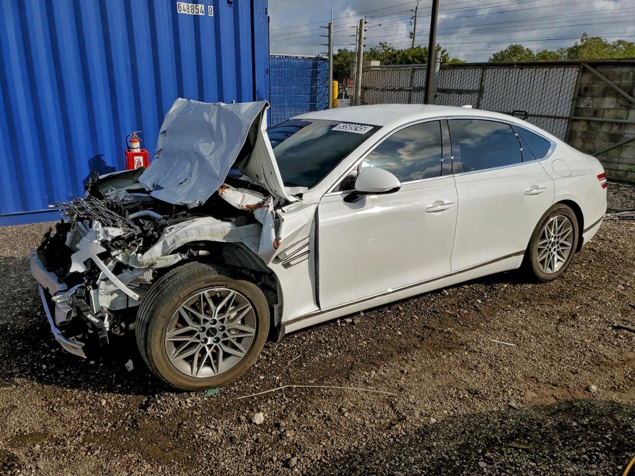 2025 Genesis G80 2.5T, VIN KMTGA4SC0SU255805 — Front end