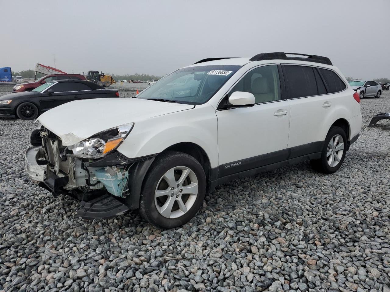 2013 Subaru Outback Premium, VIN 4S4BRCBC8D3267958 — Undercarriage