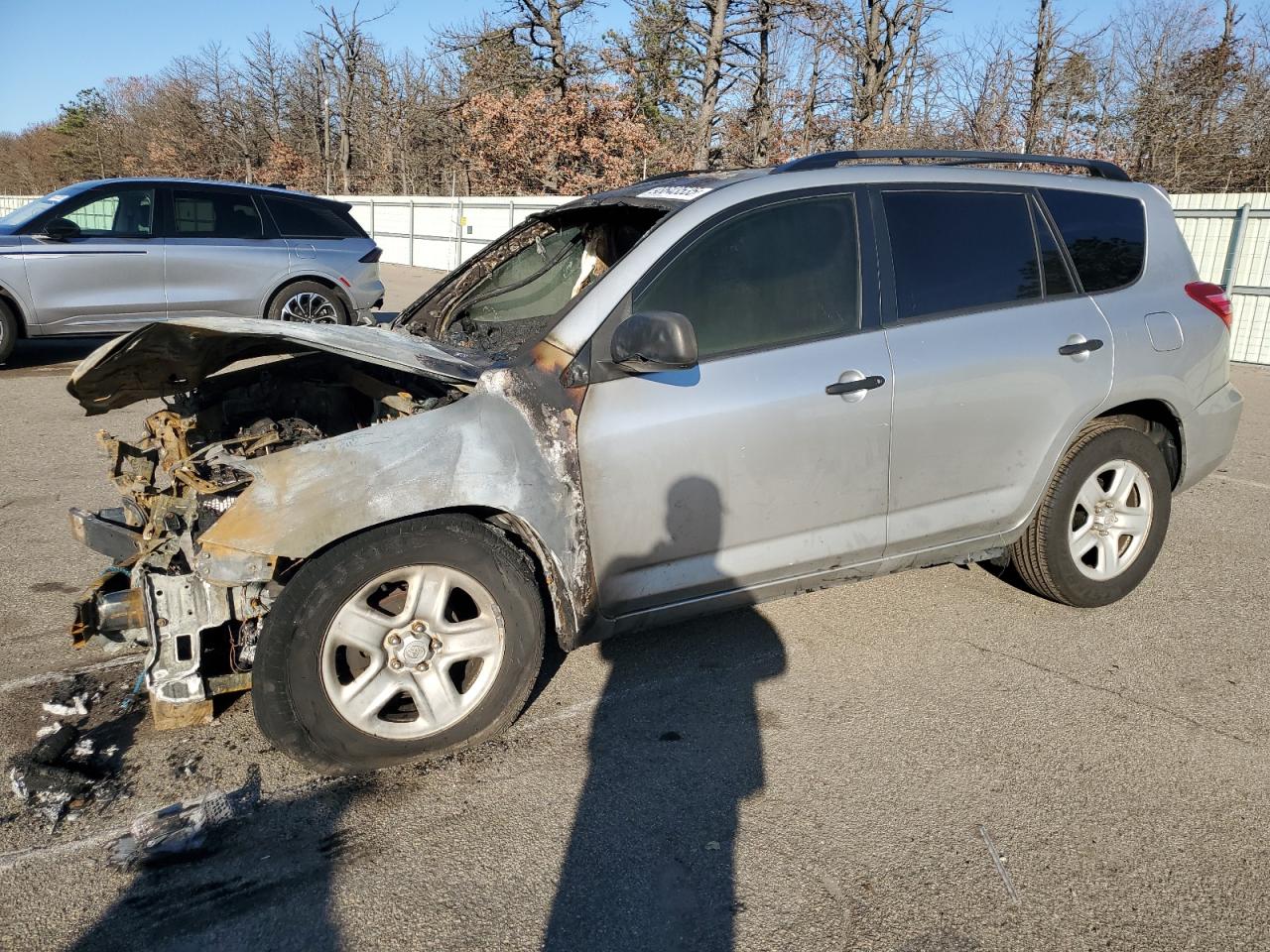 2011 Toyota RAV4, VIN 2T3BF4DV9BW117756 — Burn