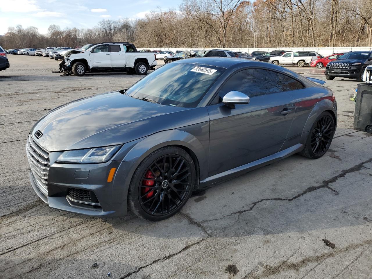 2016 Audi TTS 2.0T, VIN TRUC1AFV1G1020805 — Minor dents and scratches