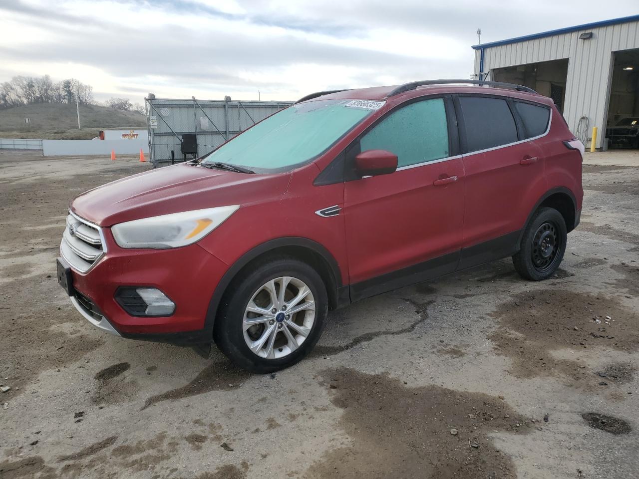2018 Ford Escape SEL, VIN 1FMCU9HD6JUA62649 — Minor dents and scratches