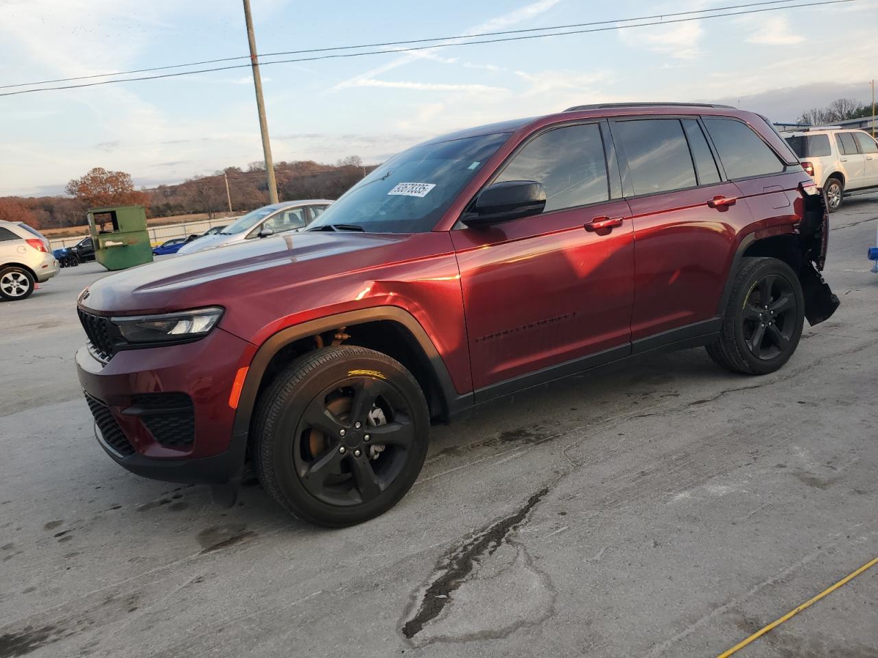 2023 Jeep Grand Cherokee Altitude, VIN 1C4RJGAG3PC662592 — Front end